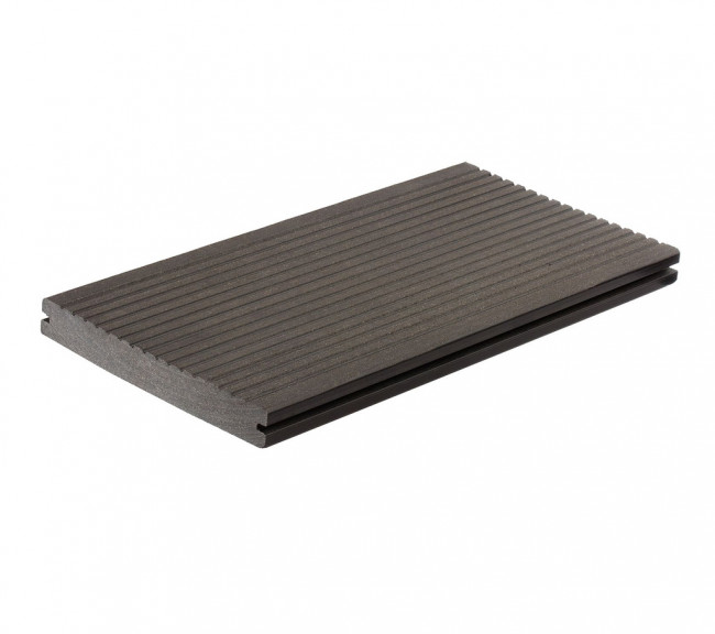Террасная доска дпк Полнотелая 3-D Polywood Massive Графит