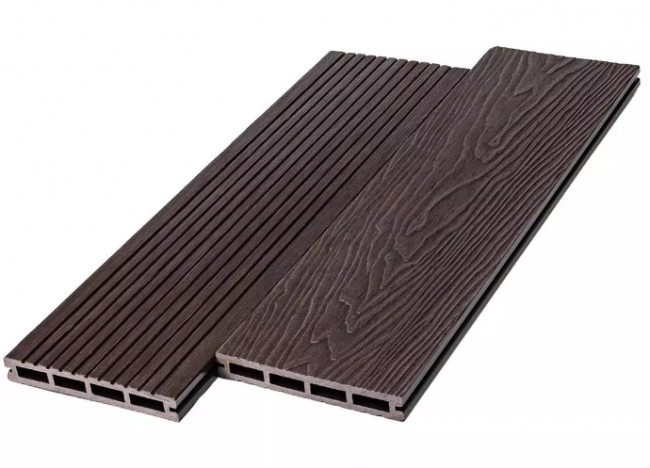 Террасная доска из ДПК Deckart Praktik Pro Венге