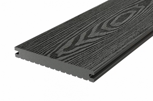 Палубная доска полнотелая из ДПК Holzhof Solid